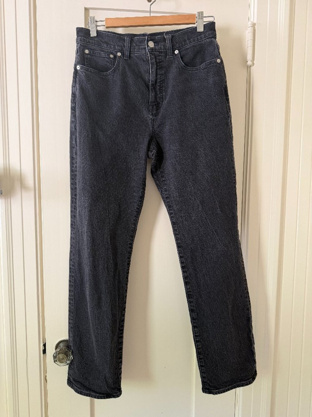 Madewell - The '90s Straight Jean in Belmere Wash